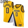 Canotte Bambino Indiana Pacers Tyrese Haliburton 0 Jordan 2022-23 Statement Edition Navy Swingman